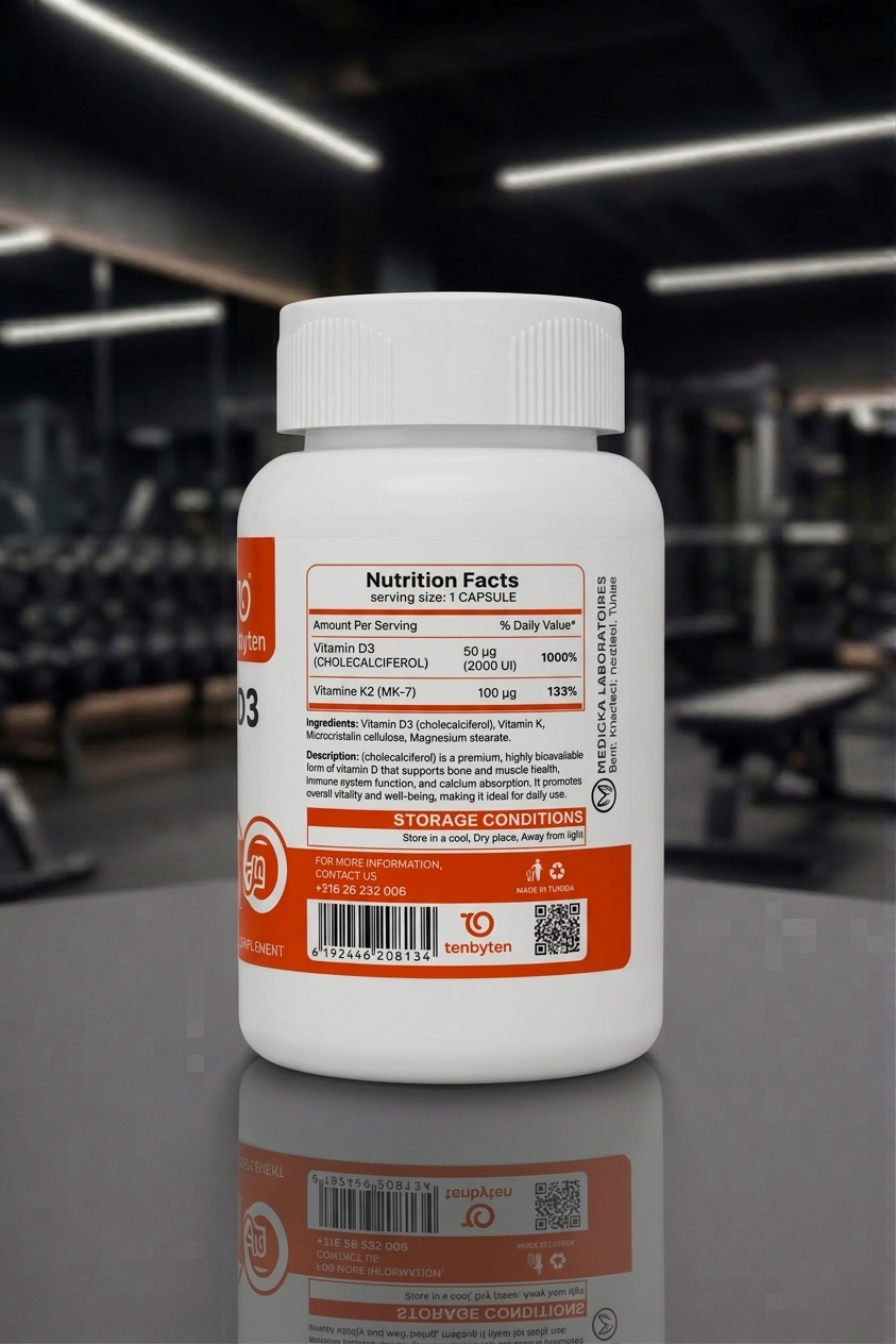 TENBYTEN Vitamin D3 + K2 MK-7