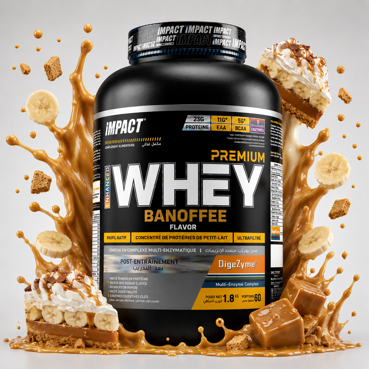 Whey enhanced impact - 1.89kg