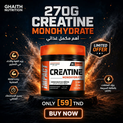 Creatine IMPACT 100% Monohydrate