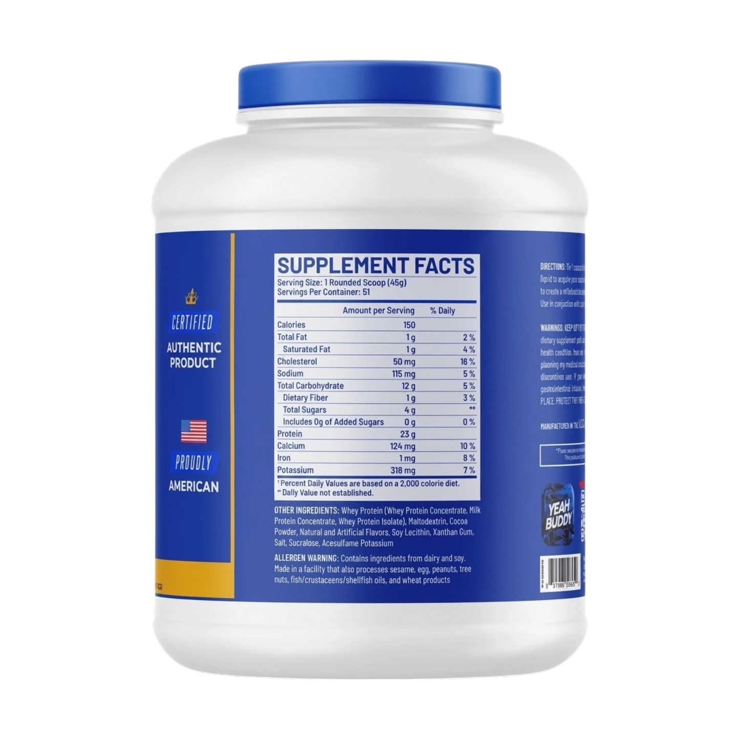 King Whey Sport Protein - Supplement Facts