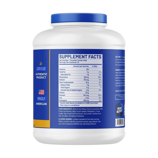 King Whey Sport Protein - Supplement Facts