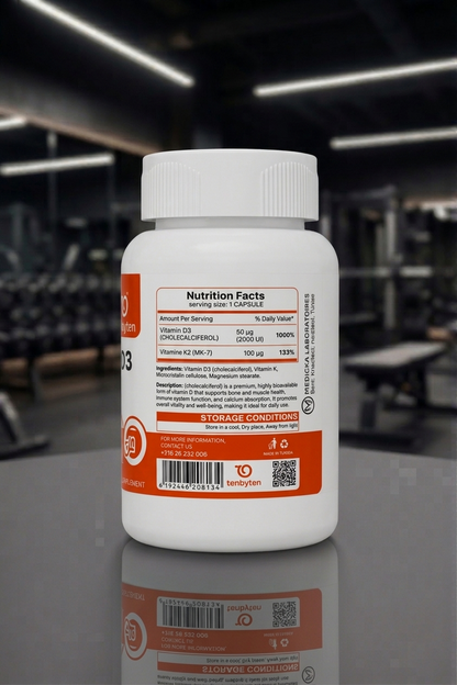 TENBYTEN Vitamin D3 + K2 MK-7