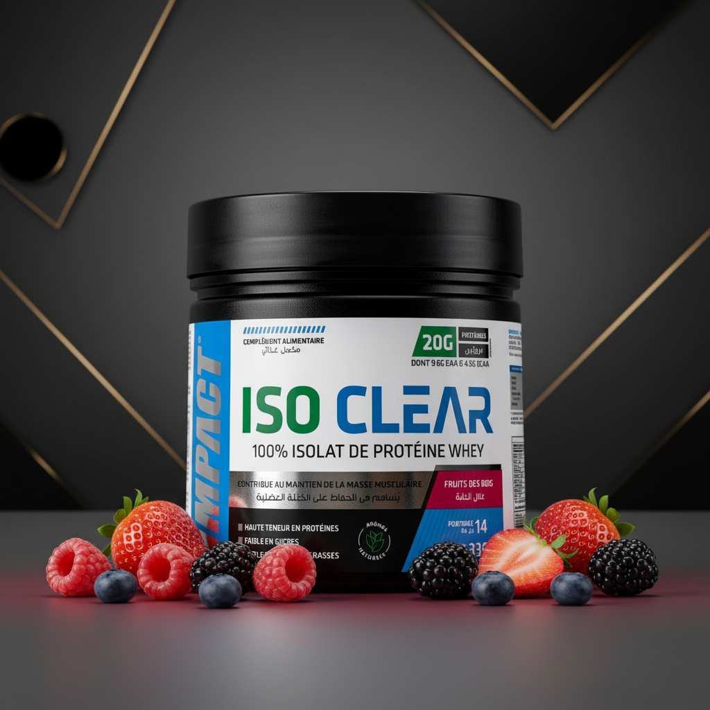 ISO CLEAR 336g Fruits des Bois Whey Isolate