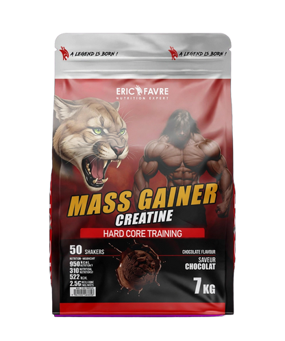 Eric Favre Mass Gainer Creatine 7KG Chocolate - Packaging