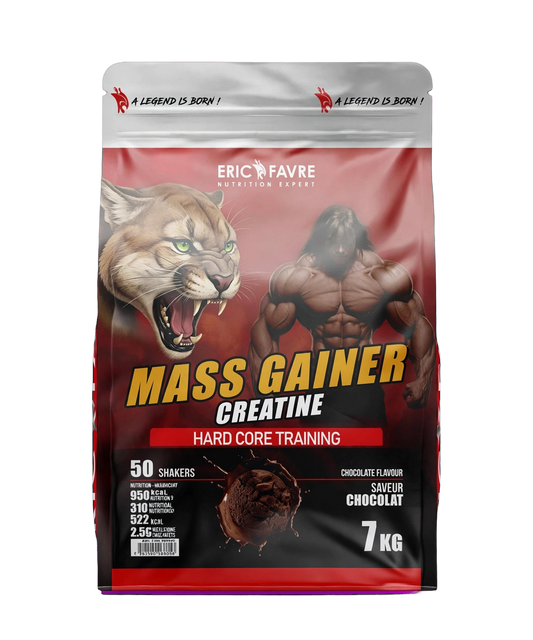 Eric Favre Mass Gainer Creatine 7KG Chocolate - Packaging