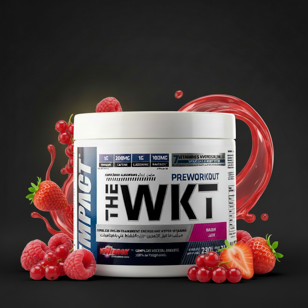 Pre Workout THE WKT مع fruits rouges